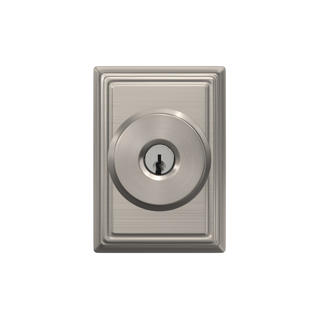 Bowery Knob Keyed Entry Lock with Addison Trim