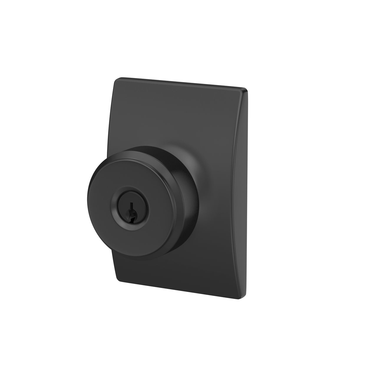 Bowery Knob Keyed Entry Lock with Century Trim