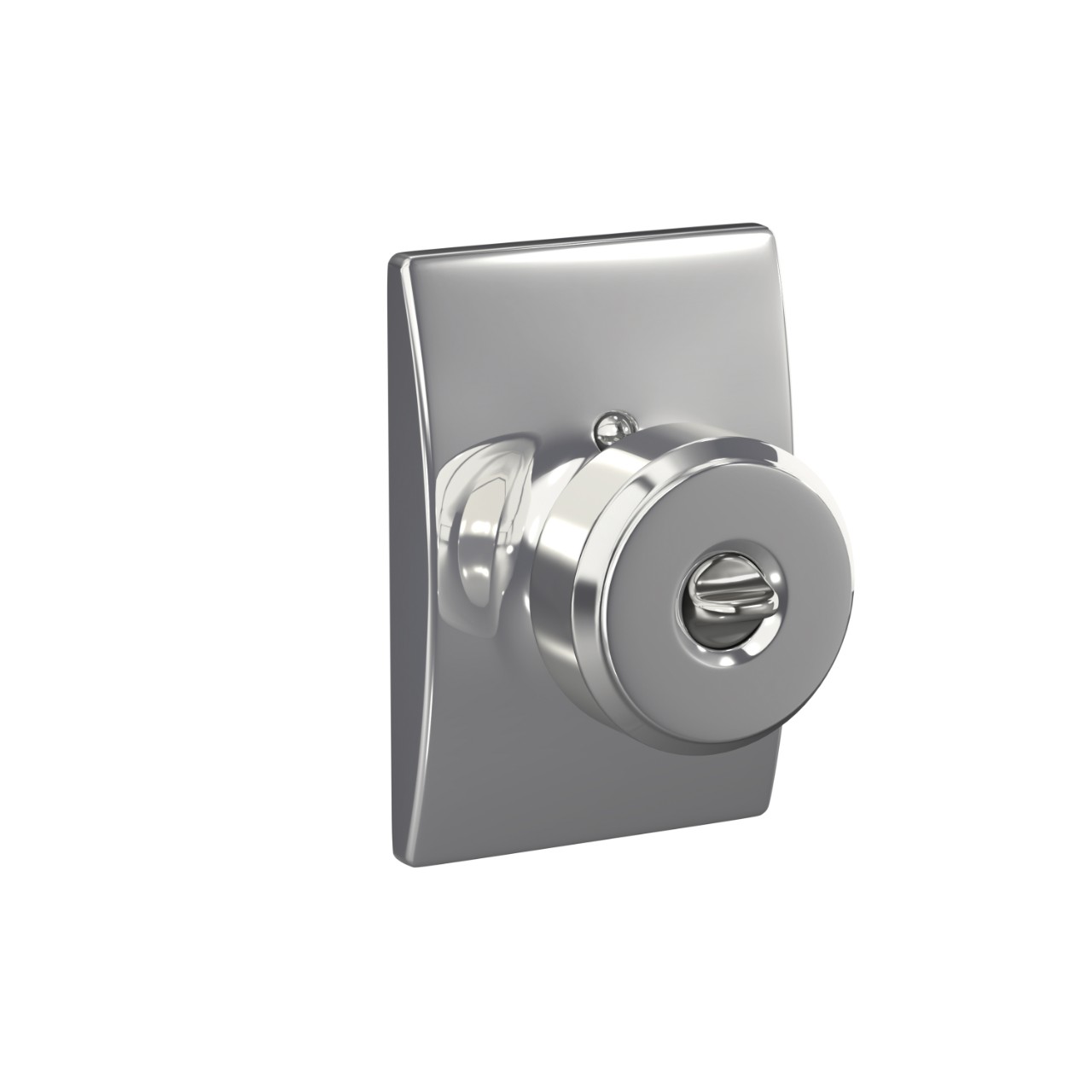 Bowery Knob Keyed Entry Lock with Century Trim