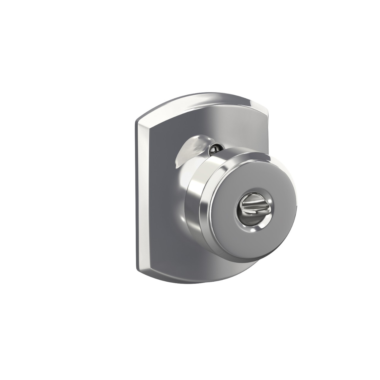 Bowery Knob Keyed Entry Lock with Greenwich Trim