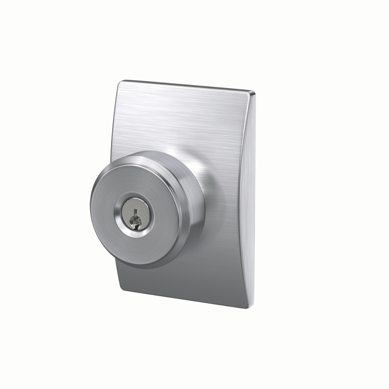 Bowery Knob Keyed Entry Lock with Century Trim