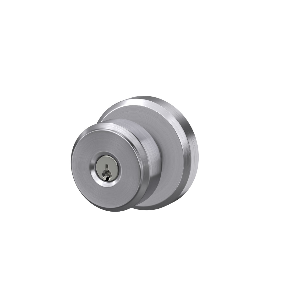 Bowery Knob Keyed Entry Lock with Greyson Trim