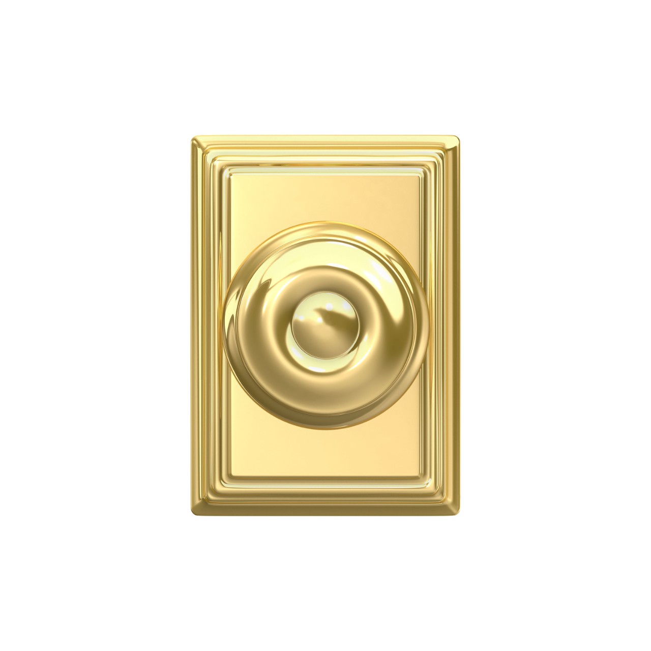 Georgian Knob Hall & Closet Lock with Addison Trim