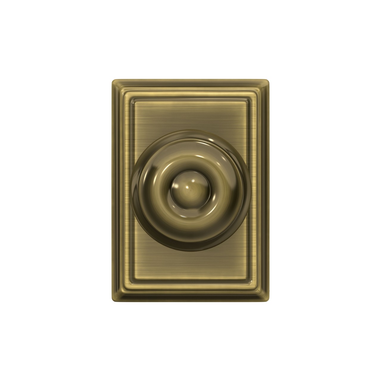 Georgian Knob Hall & Closet Lock with Addison Trim
