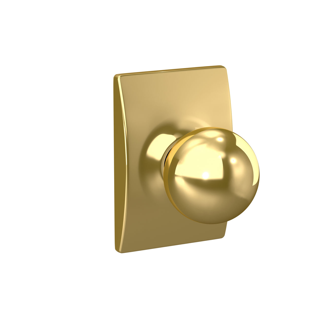 Orbit Knob Hall & Closet Lock with Century Trim