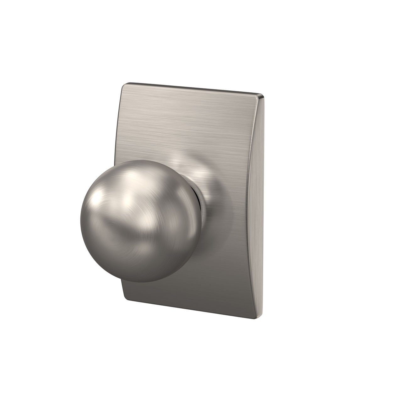Orbit Knob Hall & Closet Lock with Century Trim