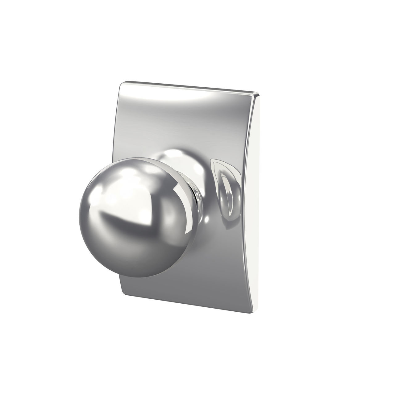 Orbit Knob Hall & Closet Lock with Century Trim