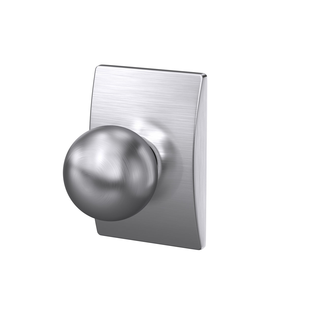 Orbit Knob Hall & Closet Lock with Century Trim
