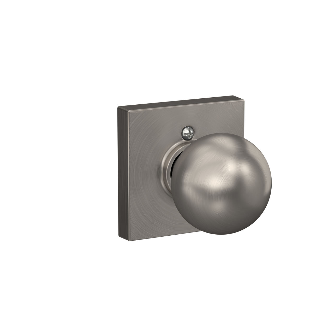 Orbit Non-Turning (Dummy) Door Knob with Collins Trim