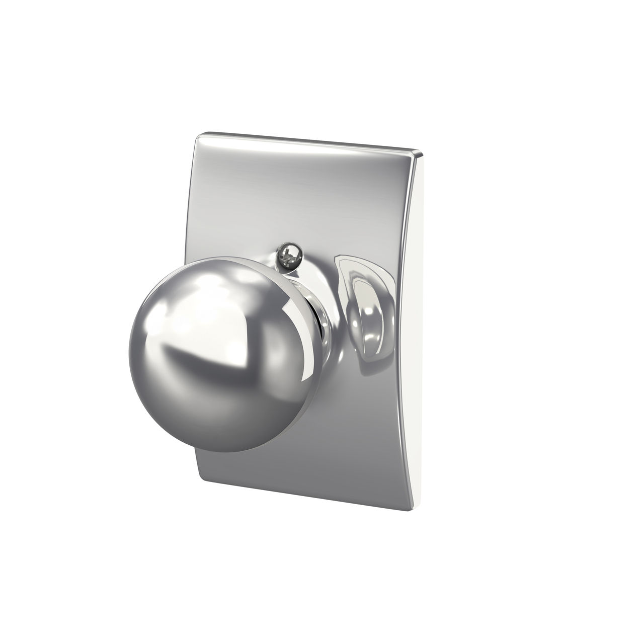 Orbit Non-Turning (Dummy) Door Knob with Century Trim