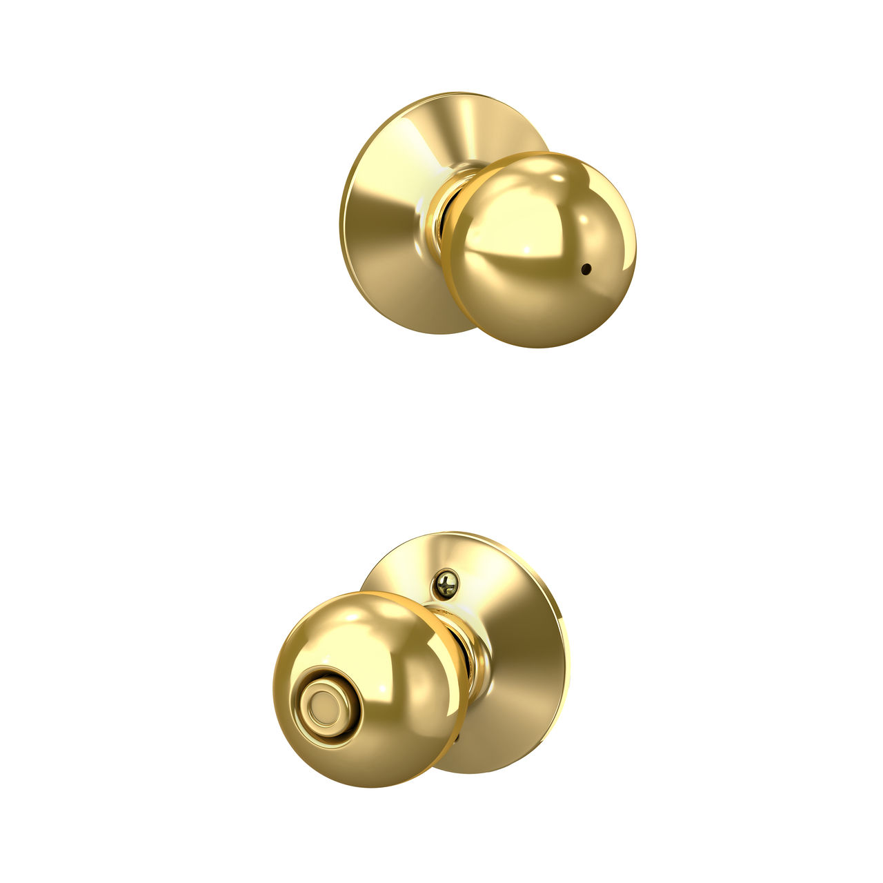 Orbit Knob Bed & Bath Lock