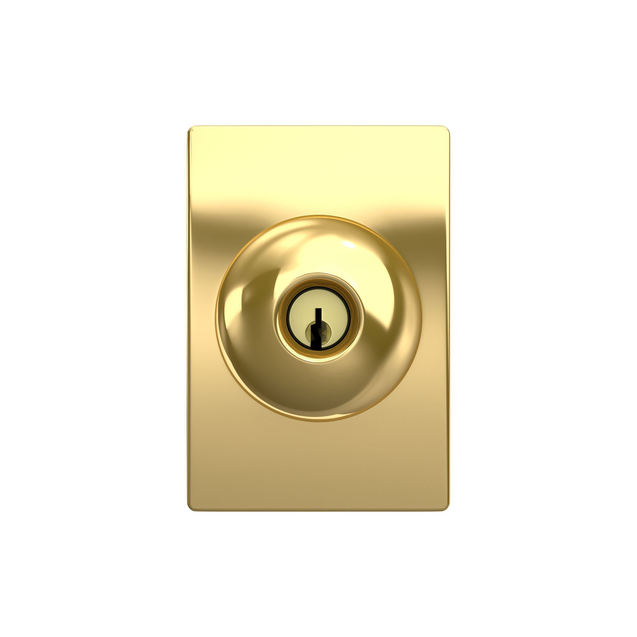Orbit Knob Keyed Entry Lock with Century Trim
