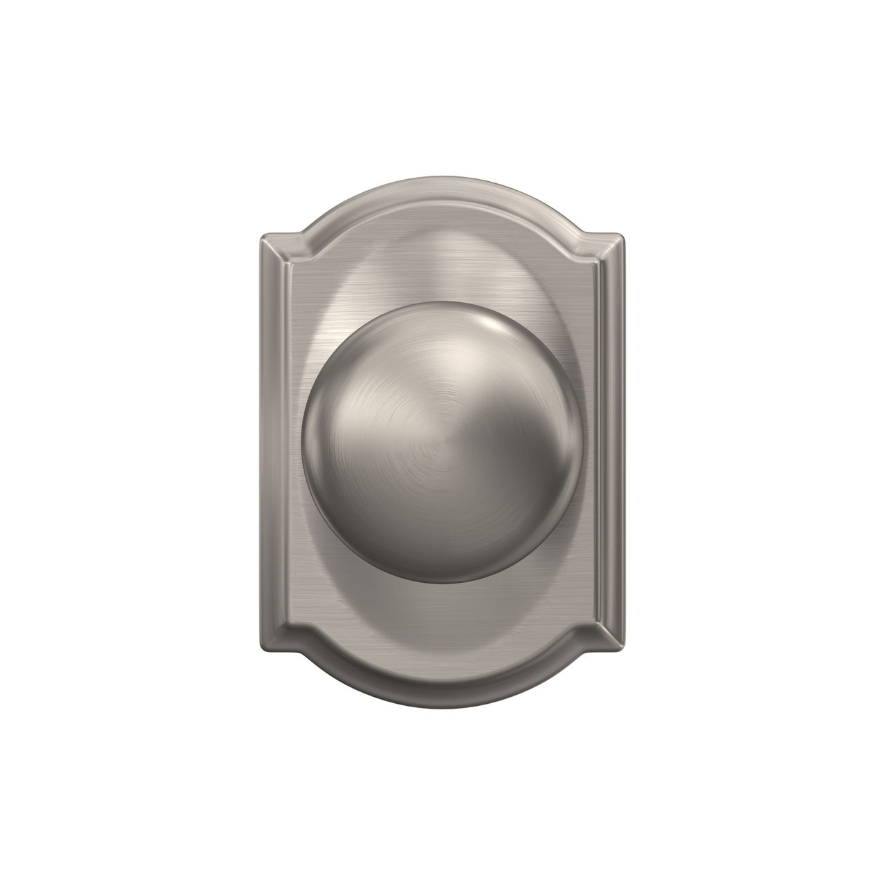 Plymouth Knob Hall & Closet Lock with Camelot Trim