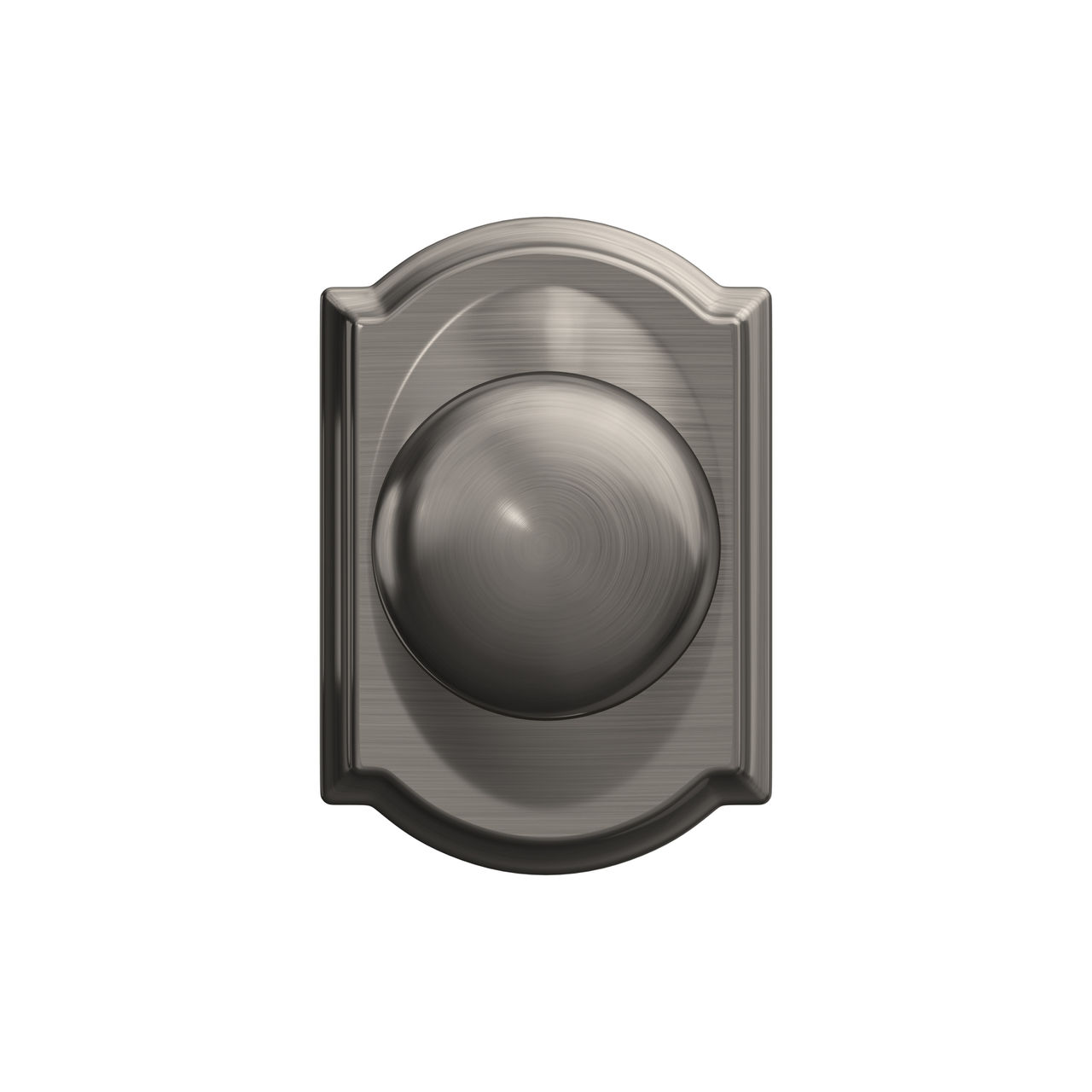 Plymouth Non-Turning (Dummy) Door Knob with Camelot Trim