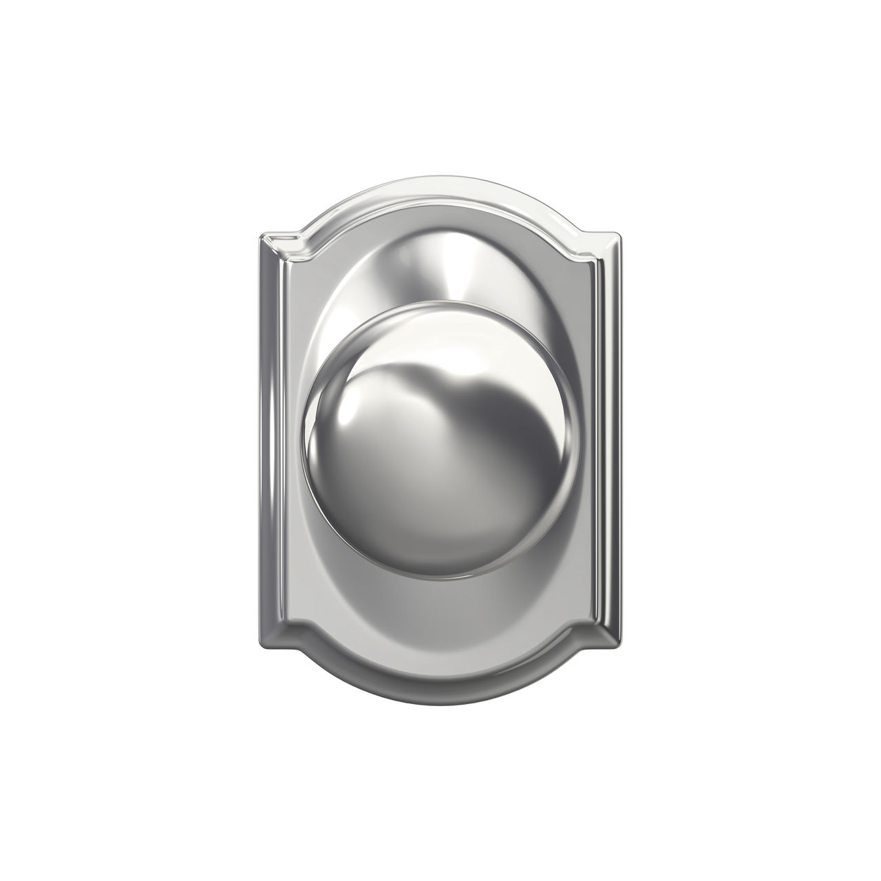 Plymouth Non-Turning (Dummy) Door Knob with Camelot Trim