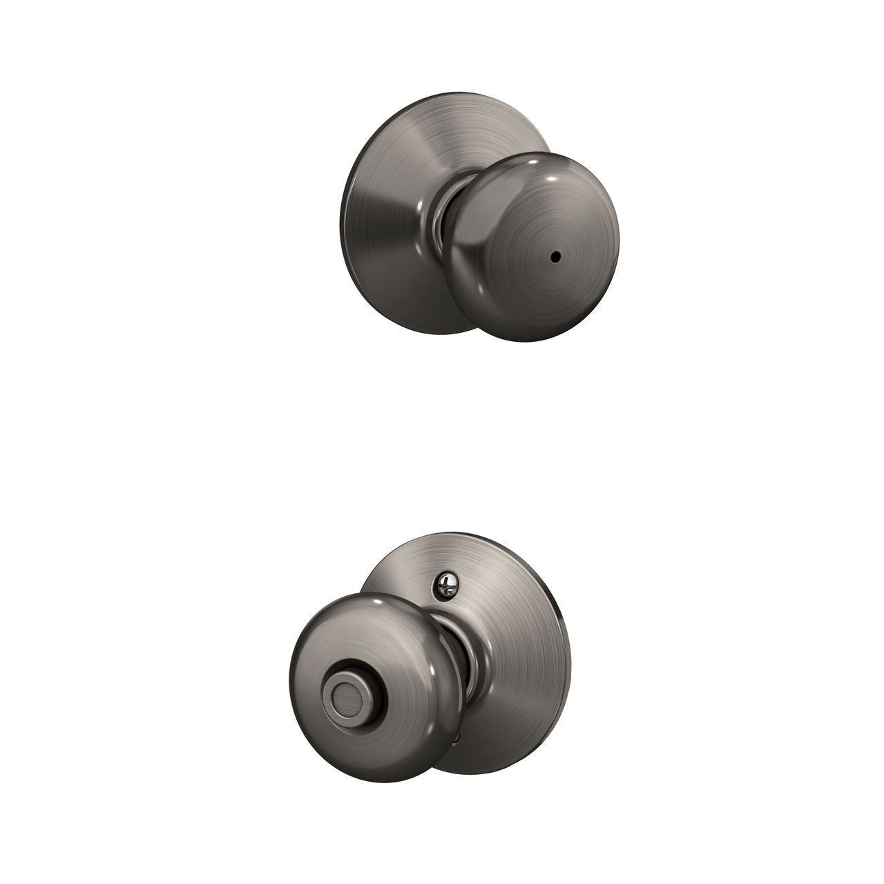 Plymouth Knob Bed & Bath Lock