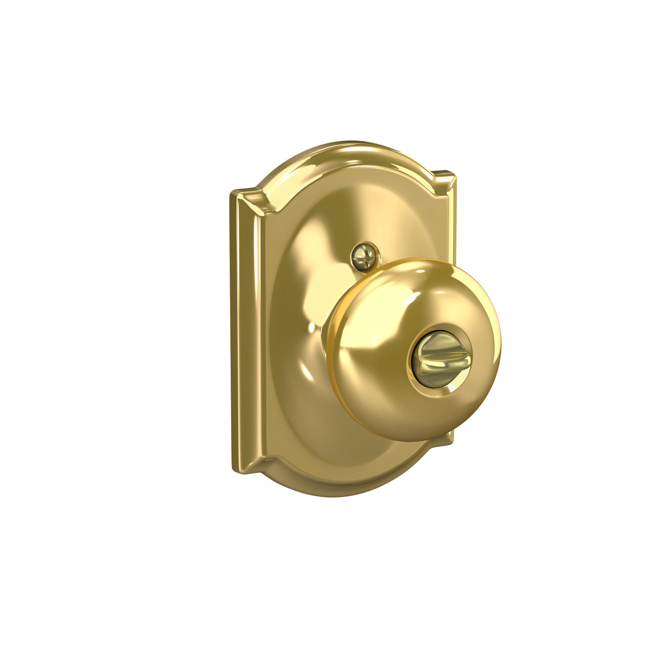 Plymouth Knob Keyed Entry Lock with Camelot Trim