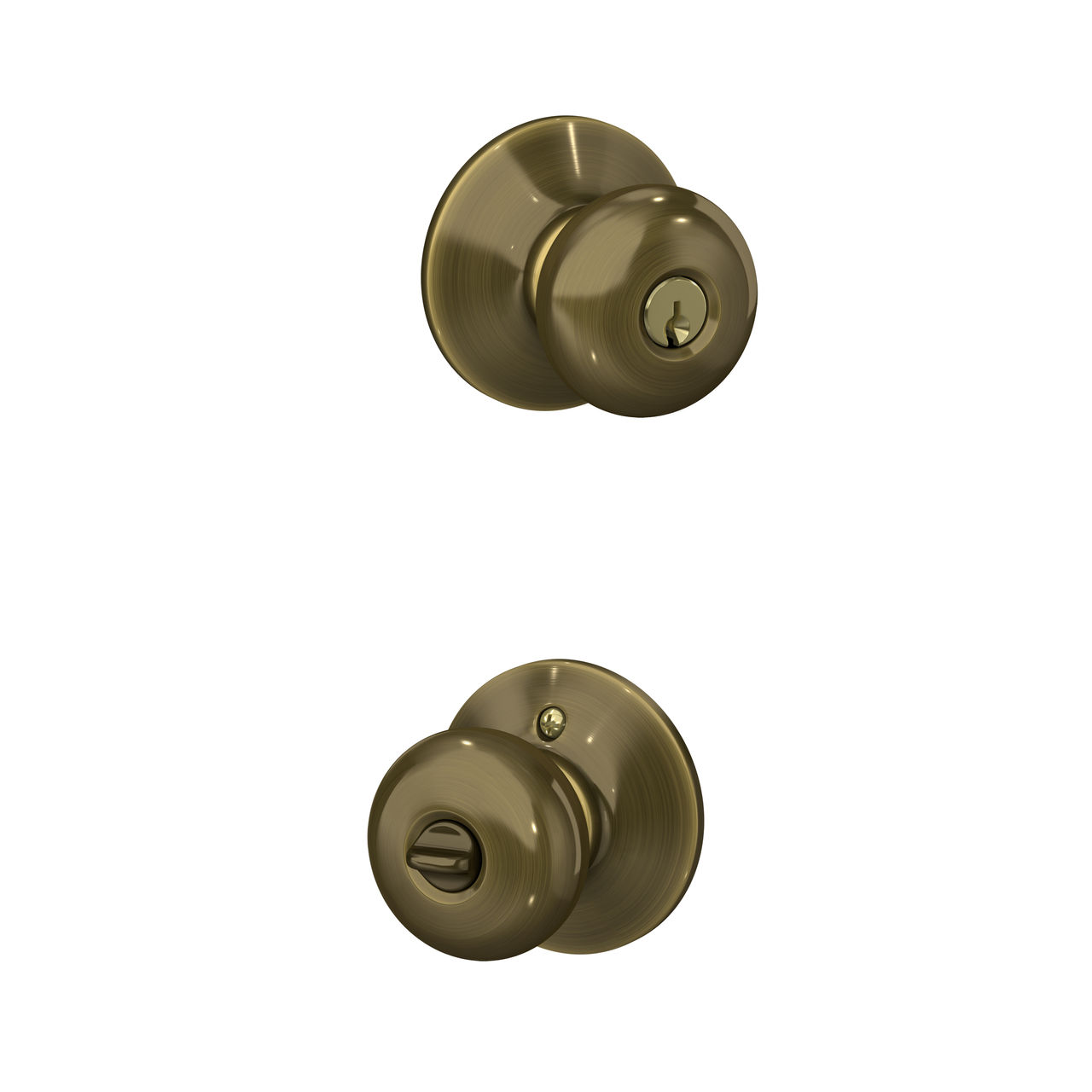 Plymouth Knob Keyed Entry Lock