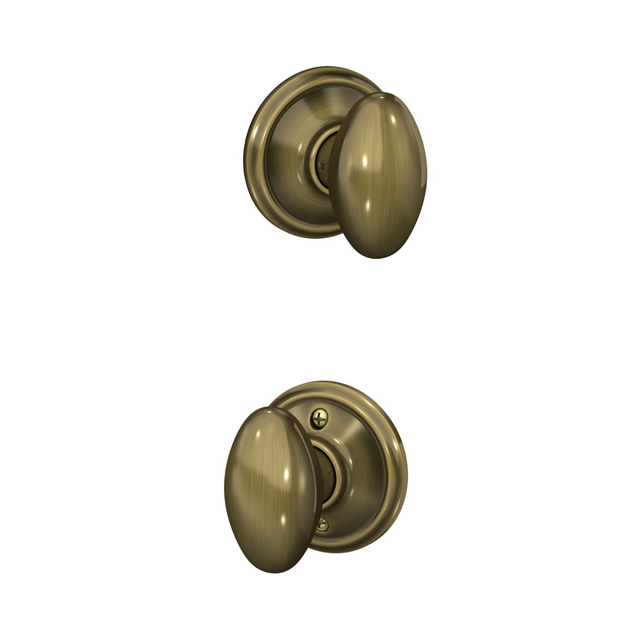 Siena Knob Hall & Closet Lock