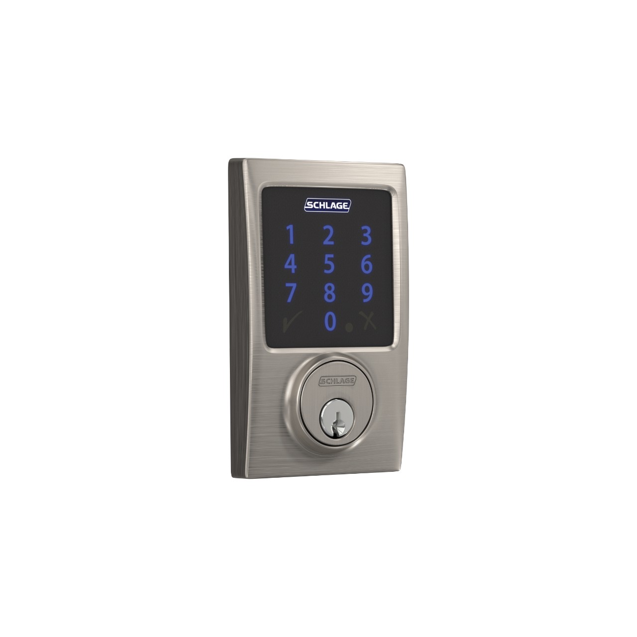 Schlage Connect™ Smart Deadbolt, Z-Wave Plus with Century Trim