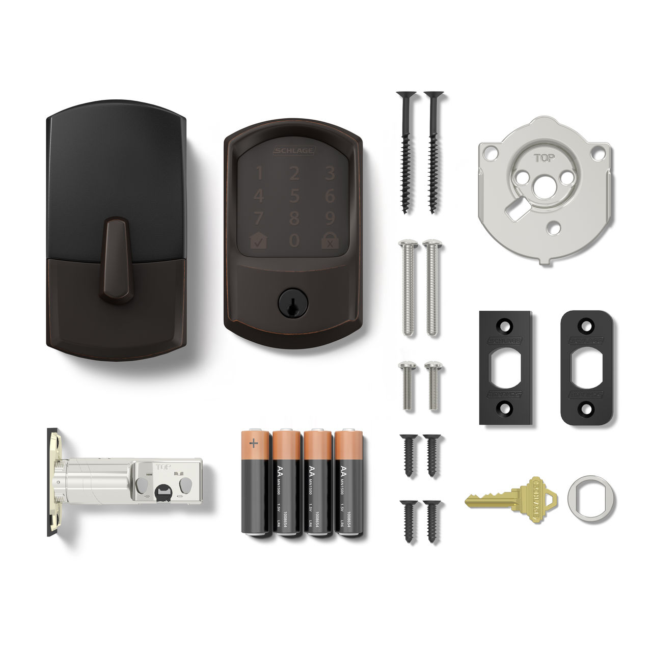 Schlage Encode™ Smart WiFi Deadbolt with Greenwich Trim