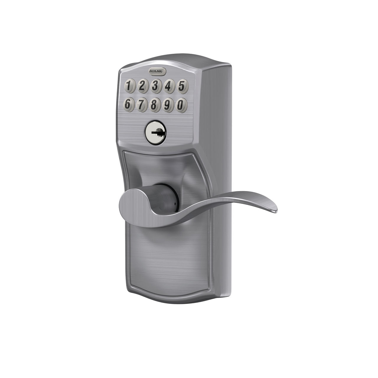 Keypad Lever and Accent Lever with Flex Lock