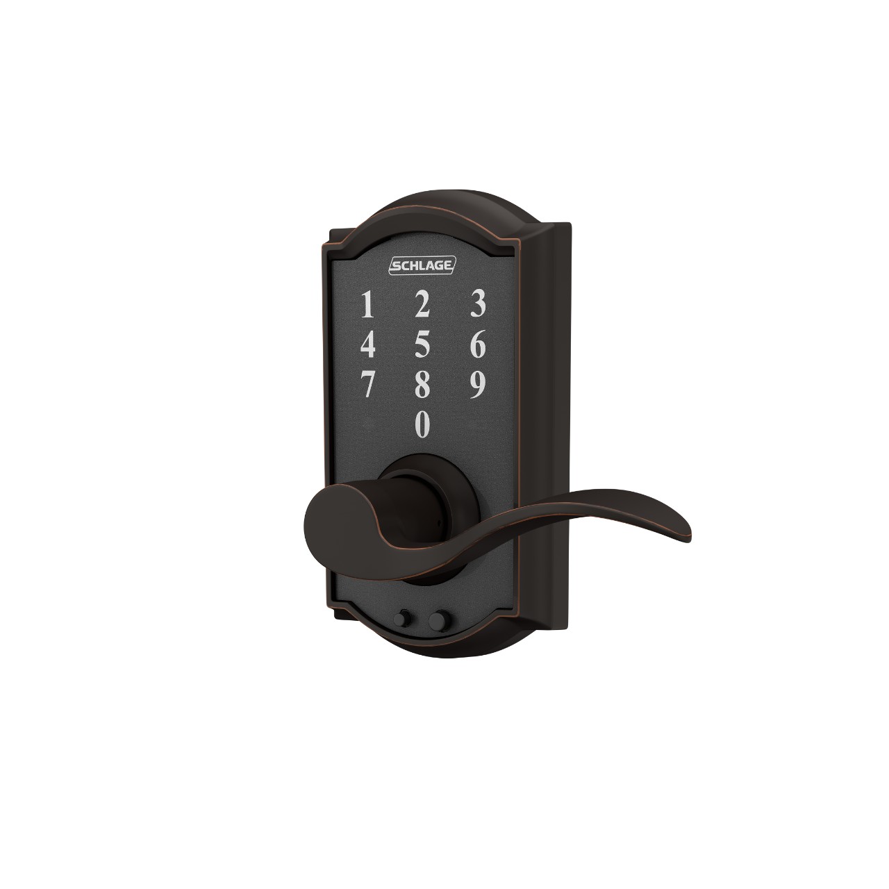 Schlage Touch™ Keyless Touchscreen Lever with Accent Lever