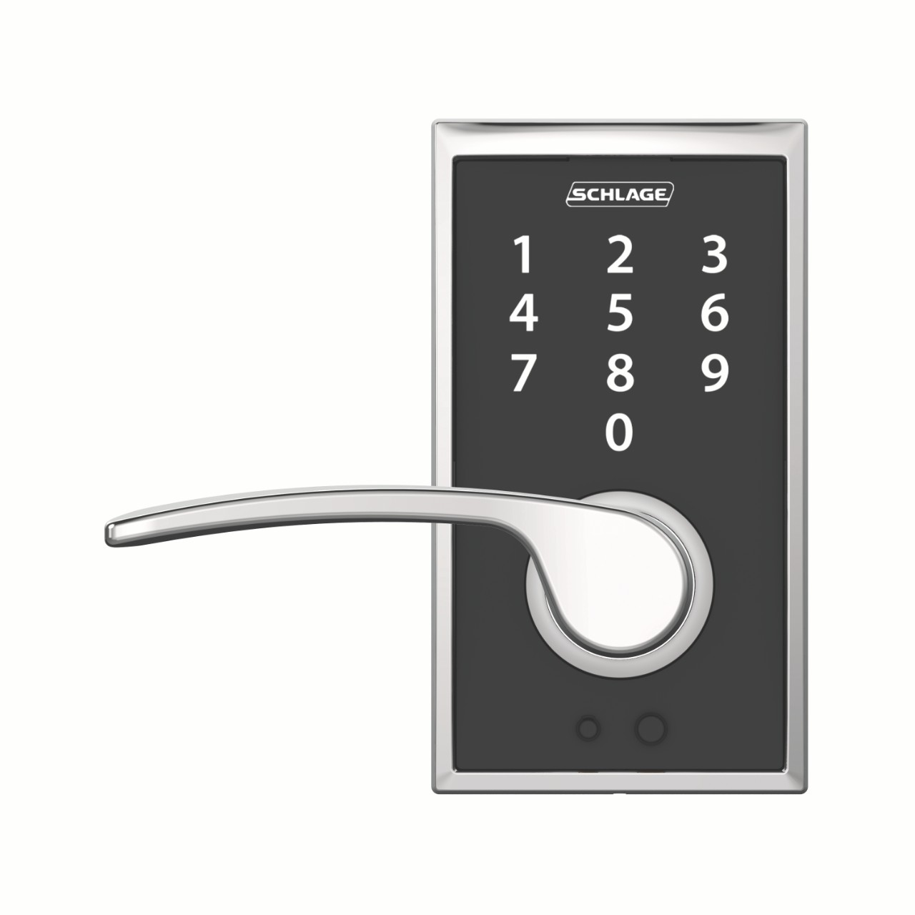 Schlage Touch™ Keyless Touchscreen Lever with Merano Lever