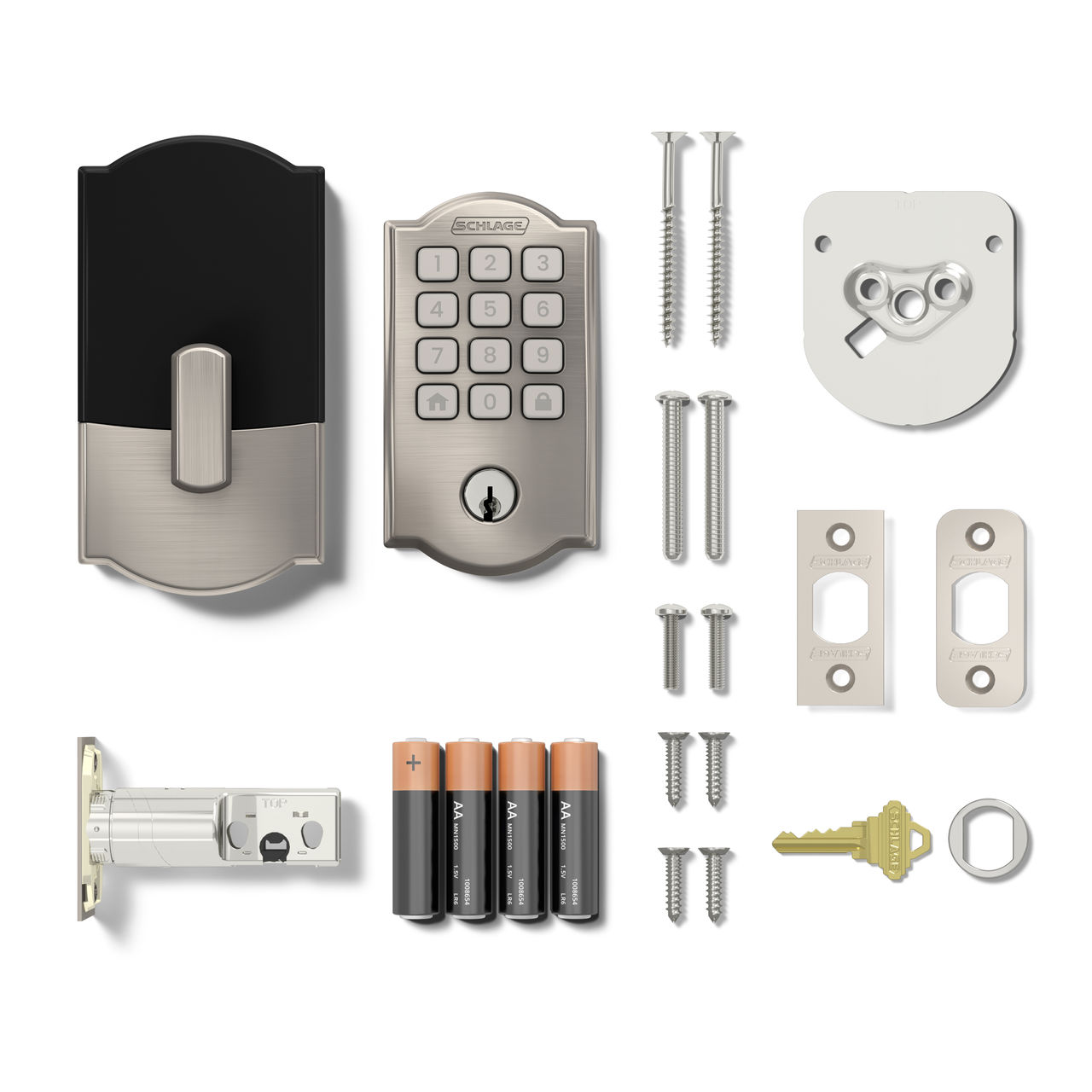 Schlage Arrive™ Smart WiFi Deadbolt with Camelot Trim