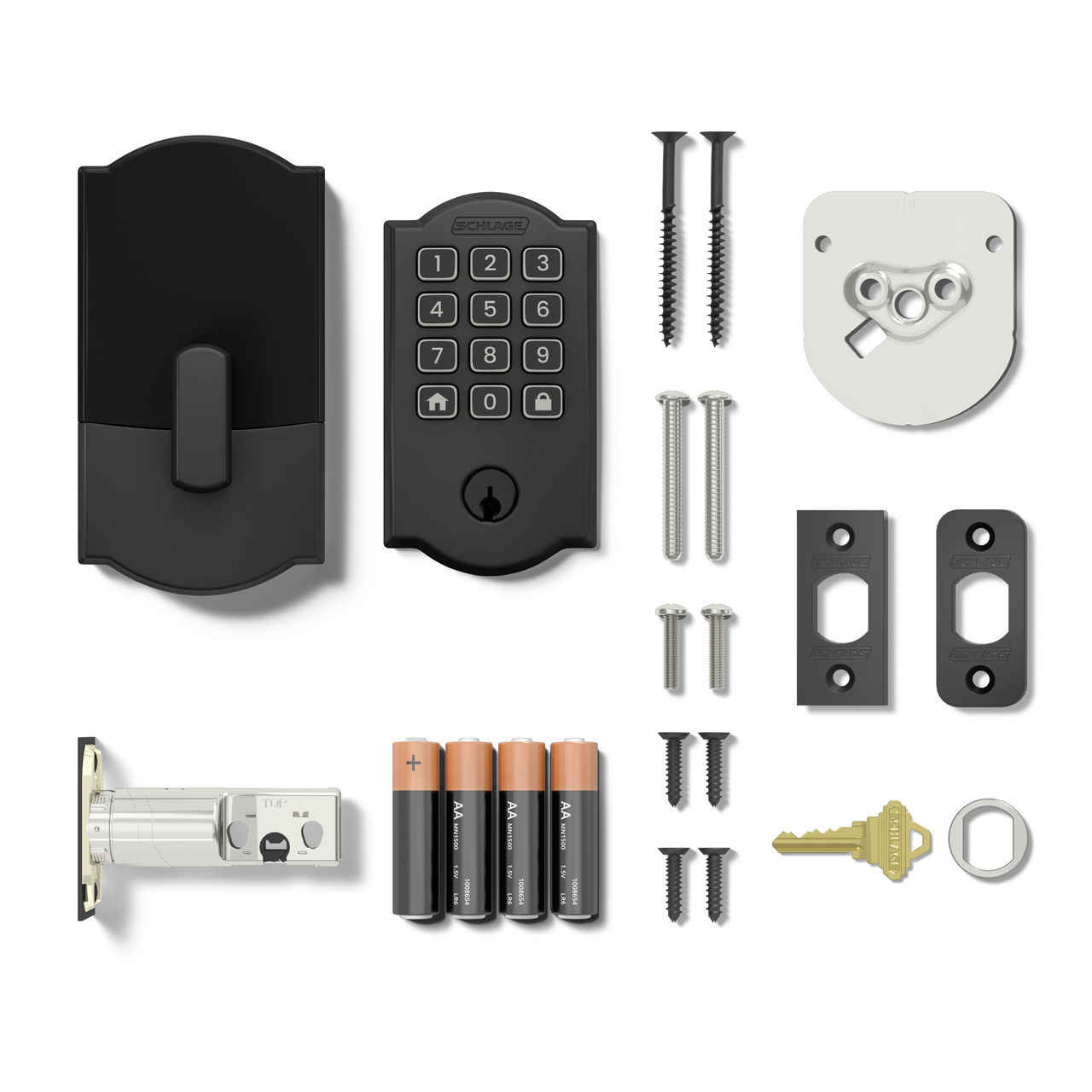 Schlage Arrive™ Smart WiFi Deadbolt with Camelot Trim