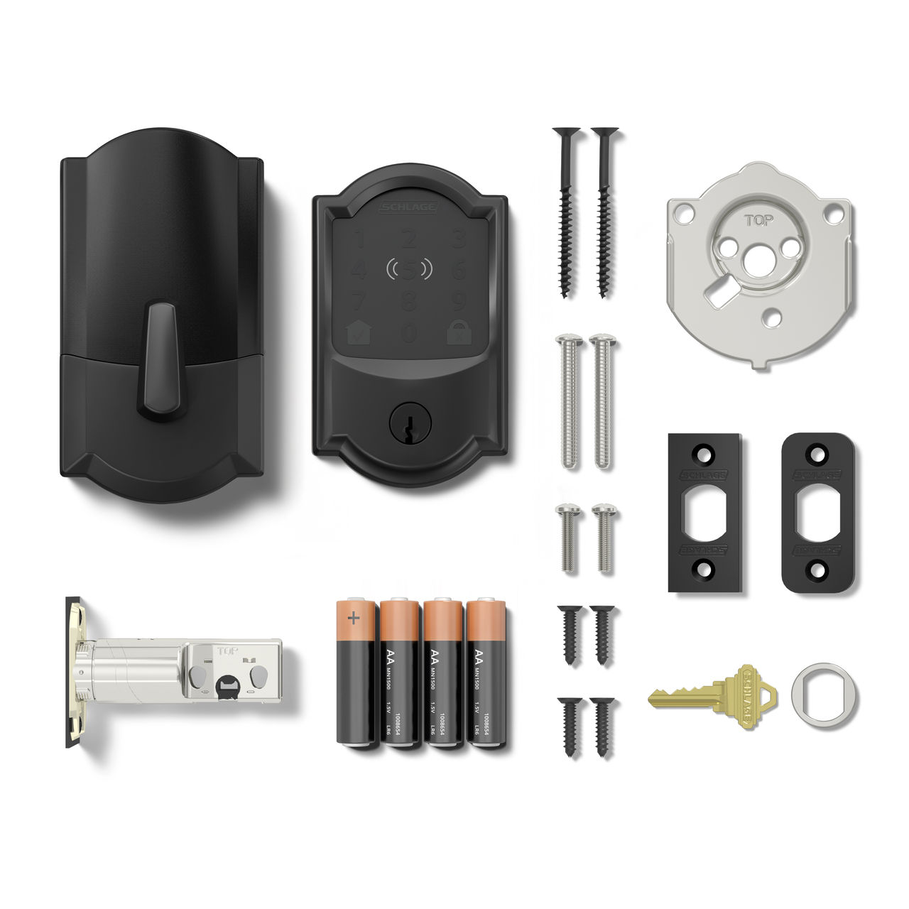 Schlage Encode Plus™ Smart WiFi Deadbolt with Camelot Trim