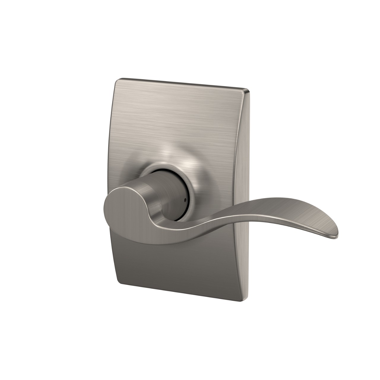 Accent Lever Hall & Closet Lock with Century Trim