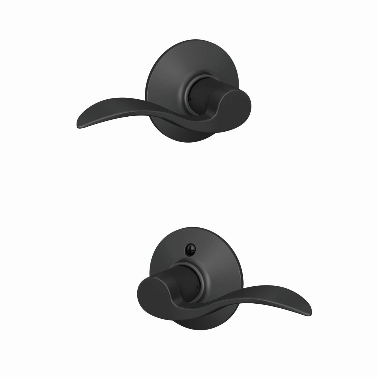 Accent Lever Hall & Closet Lock