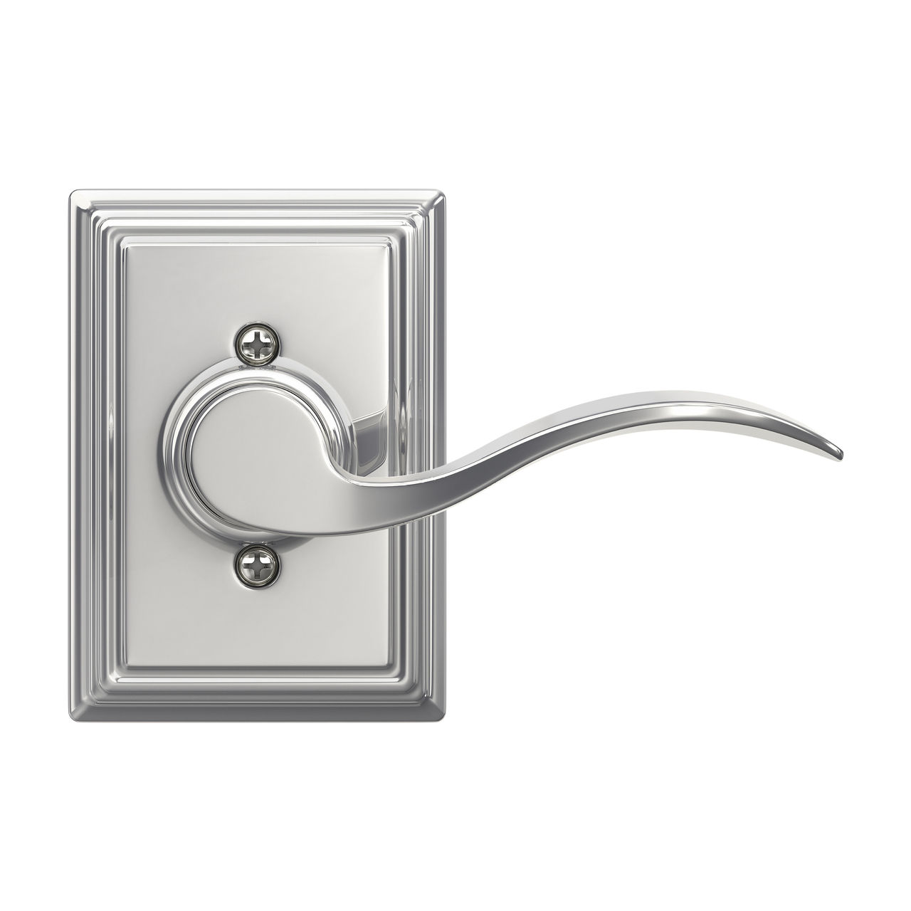 Accent Non-Turning (Dummy) Door Lever with Addison Trim