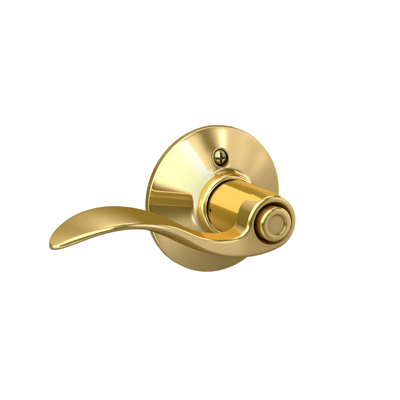 Accent Lever Bed & Bath Lock
