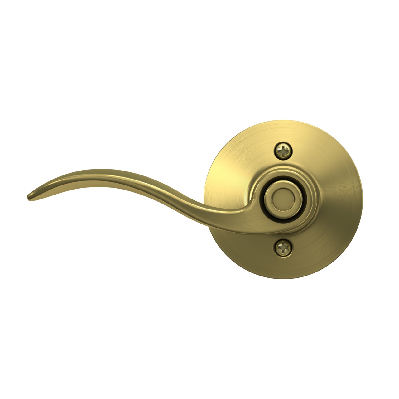 Accent Lever Bed & Bath Lock
