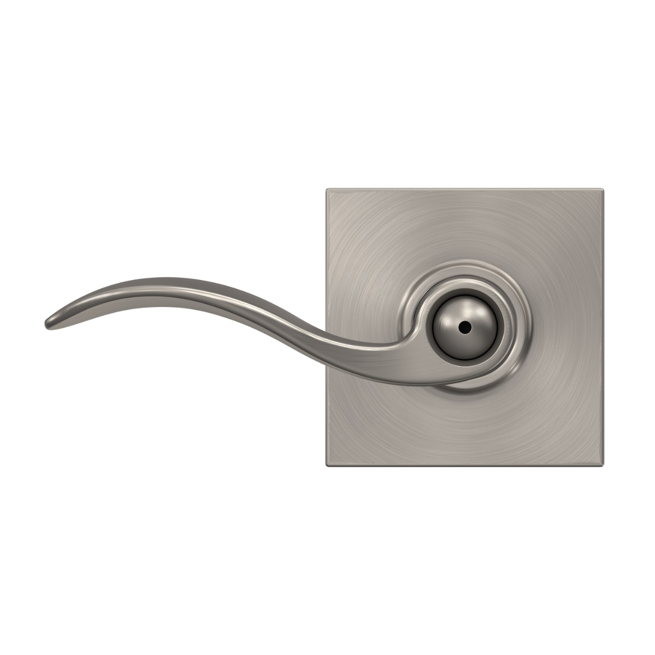 Accent Lever Bed & Bath Lock with Collins Trim