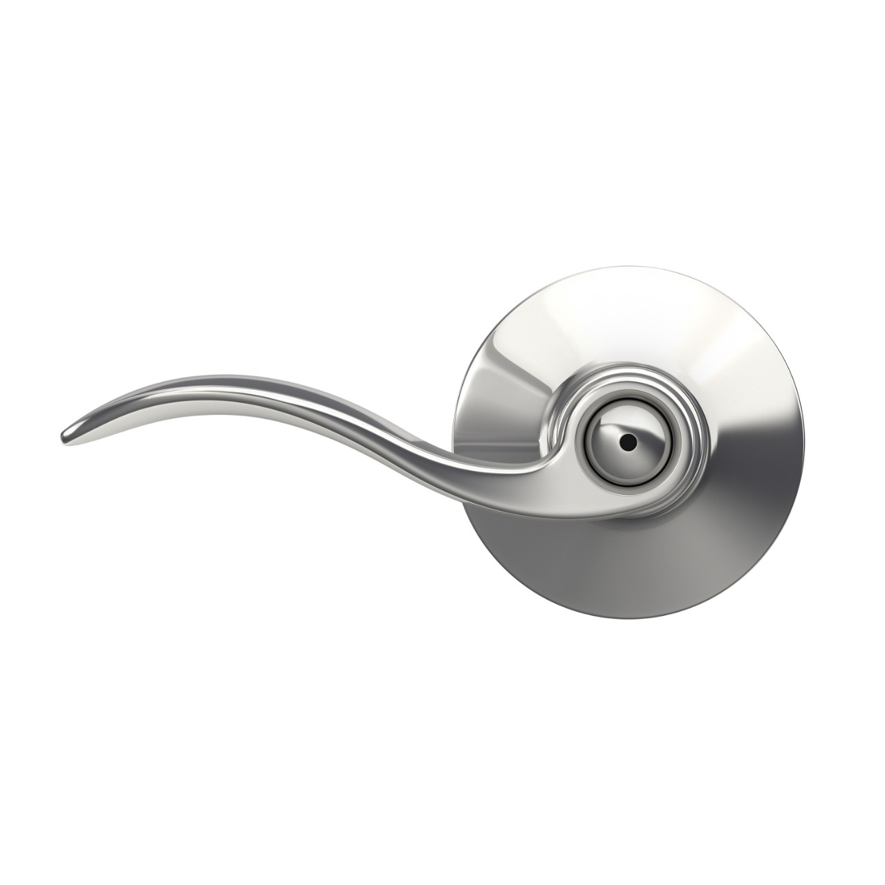 Accent Lever Bed & Bath Lock