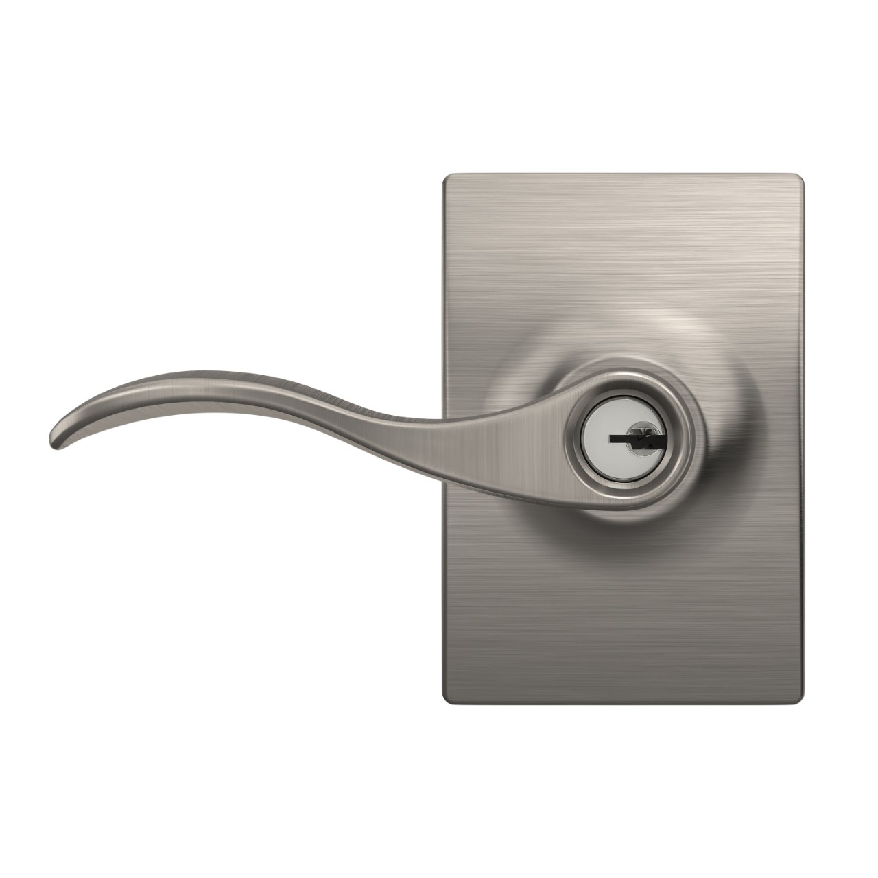 Accent Lever Keyed Entry Lock with Century Trim