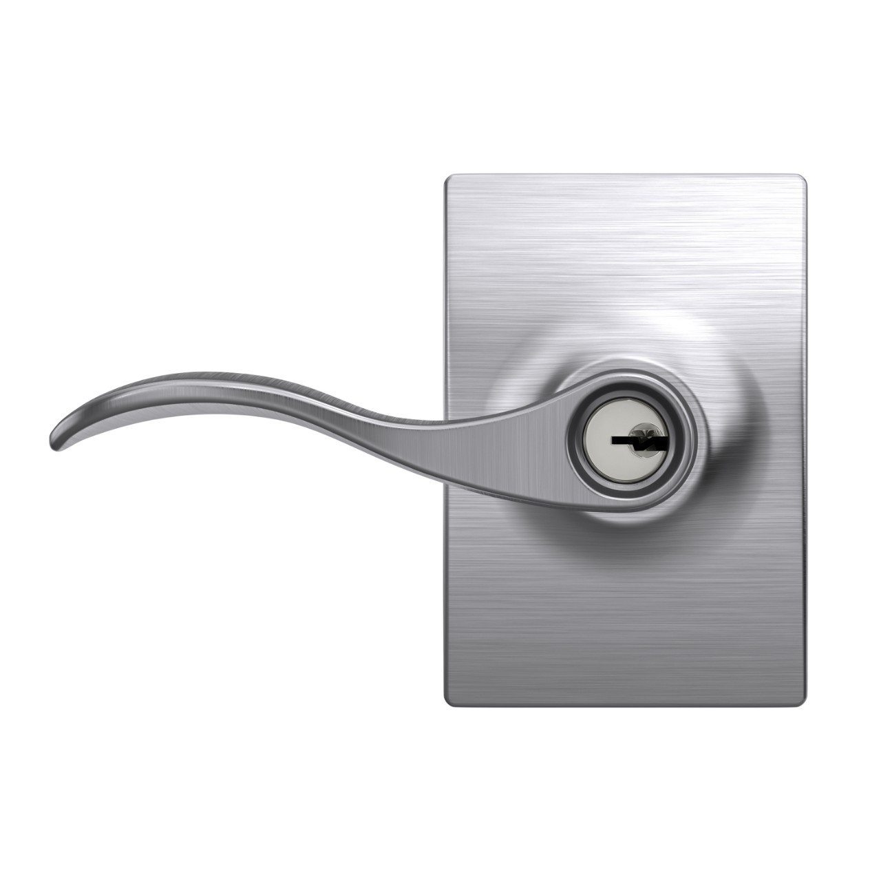 Accent Lever Keyed Entry Lock with Century Trim