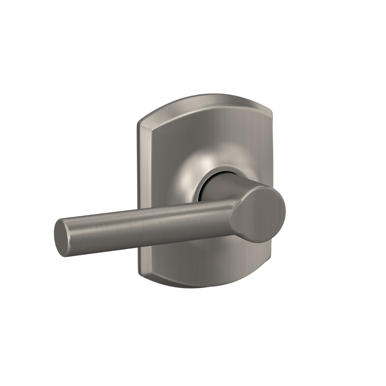 Broadway Lever Hall & Closet Lock with Greenwich Trim
