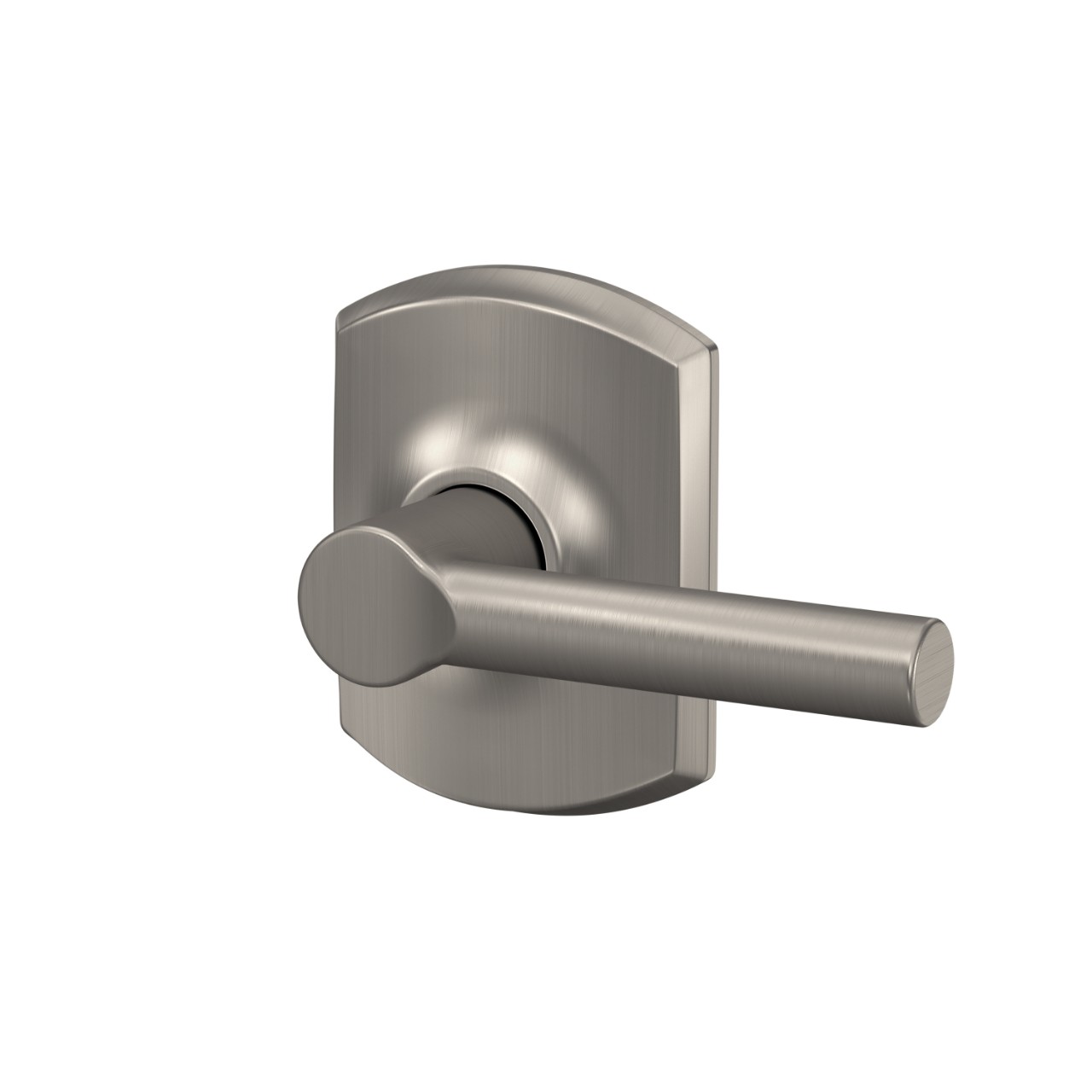 Broadway Lever Hall & Closet Lock with Greenwich Trim