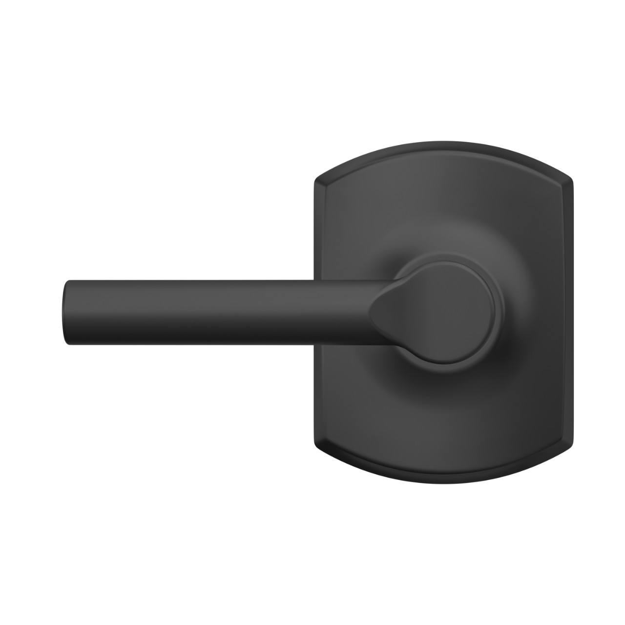Broadway Lever Hall & Closet Lock with Greenwich Trim