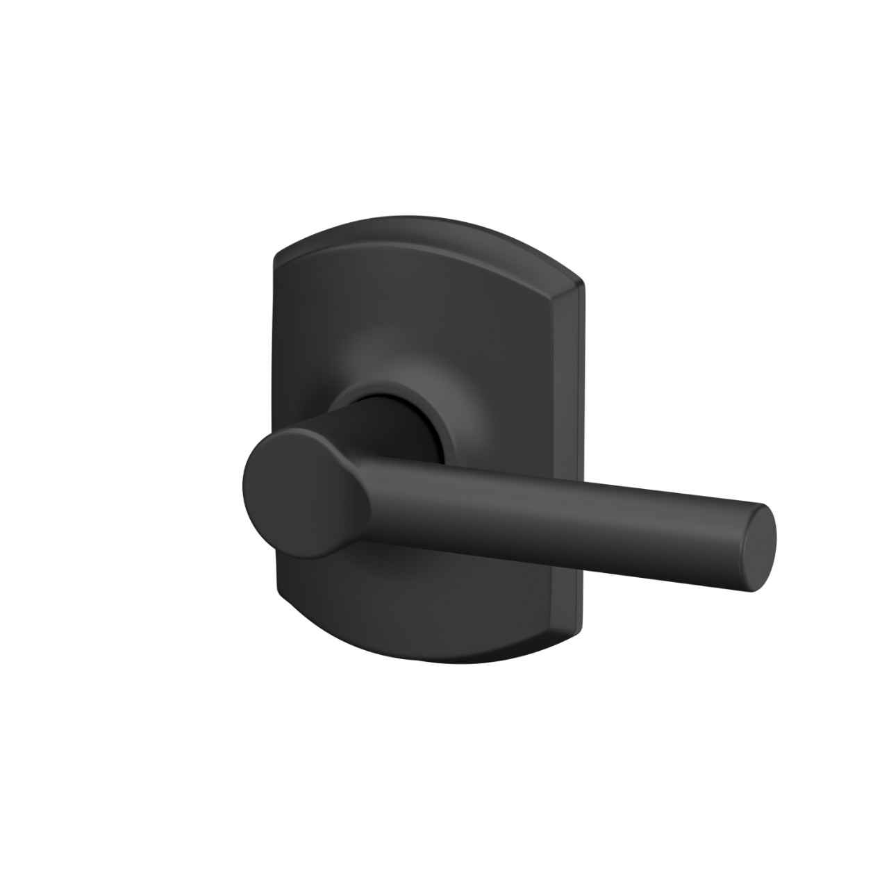 Broadway Lever Hall & Closet Lock with Greenwich Trim