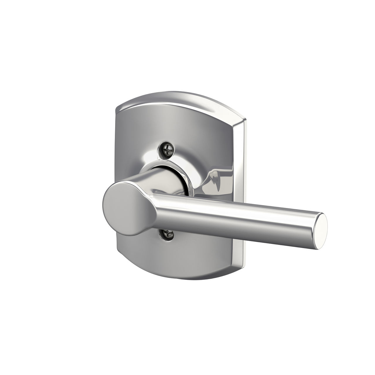Broadway Non-Turning (Dummy) Door Lever with Greenwich Trim