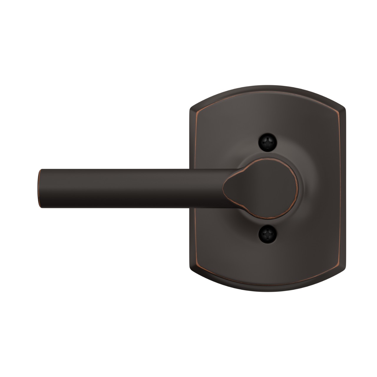 Broadway Non-Turning (Dummy) Door Lever with Greenwich Trim