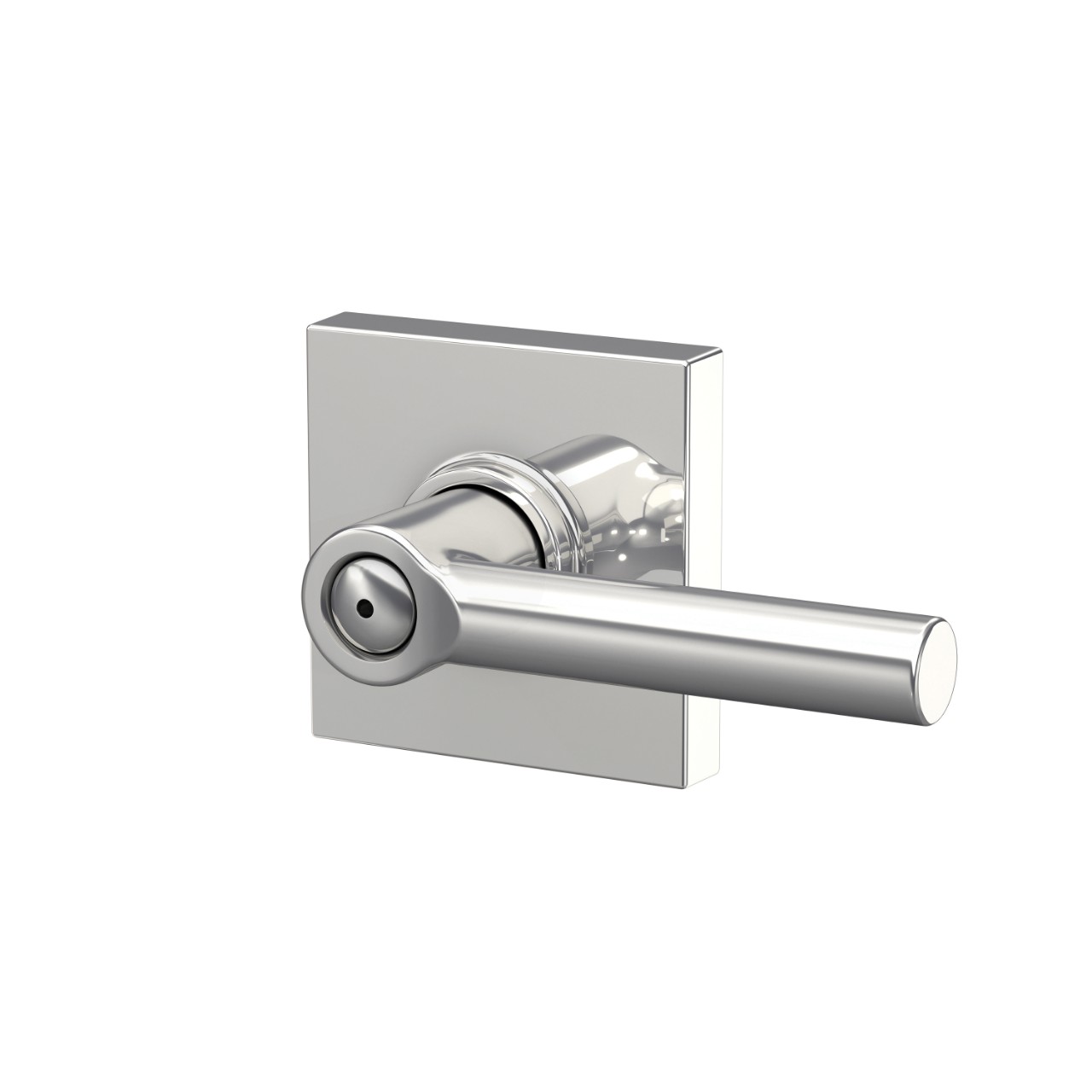 Broadway lever Bed & Bath Lock with Collins Trim