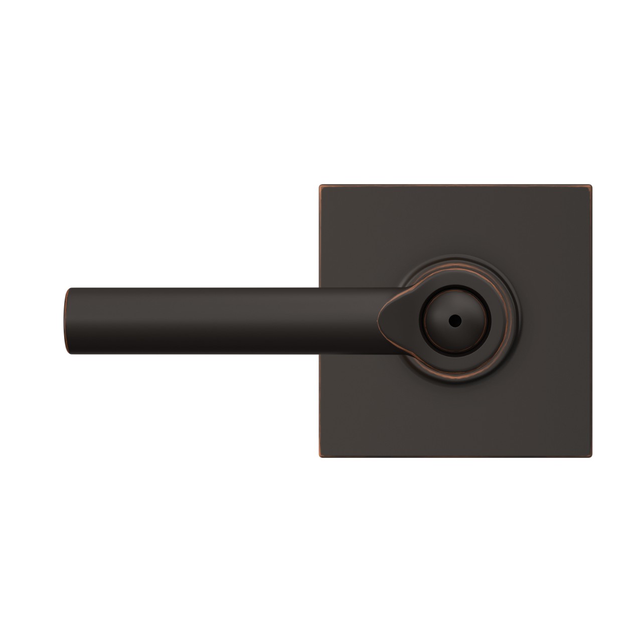 Broadway lever Bed & Bath Lock with Collins Trim