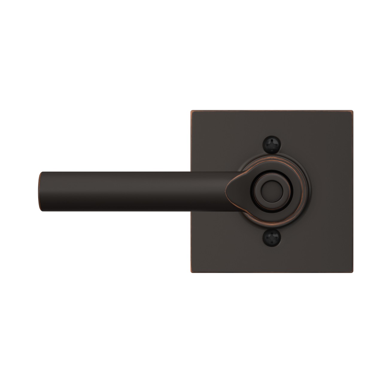 Broadway lever Bed & Bath Lock with Collins Trim