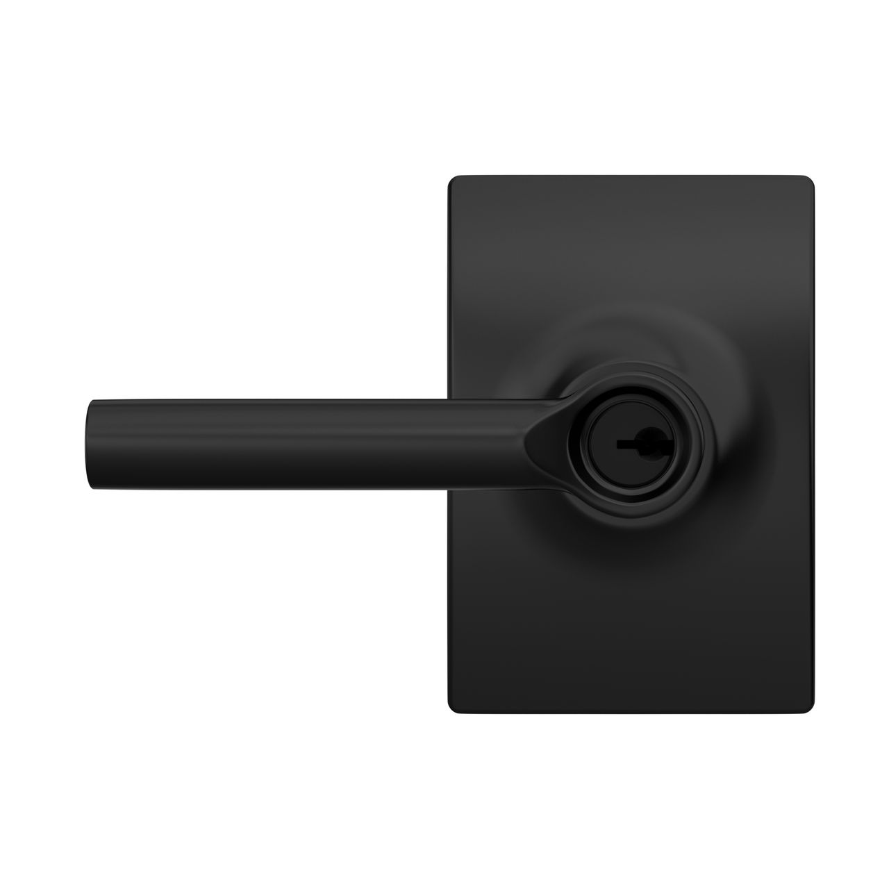 Broadway Lever Keyed Entry Lock with Century Trim